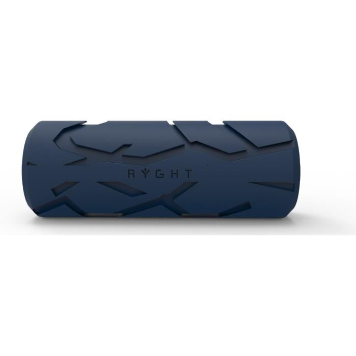 RYGHT R481528 JUNGLE Enceinte nomade sans fil Bluetooth Autonomie 8h Micro integre Bleu