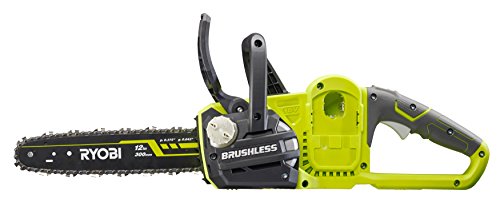 Ryobi Tronconneuse 18v One Brushless Guide 30 Cm 10 Ms Tendeur Sans Outil Vendue Sans Batterie Ni Chargeur Ocs1830