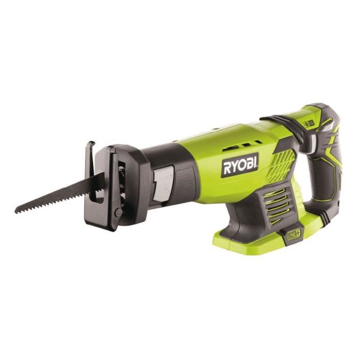 Ryobi Scie Sabre 18v One Coupe Bois Metal Sans Batterie Ni Chargeur Rrs1801m