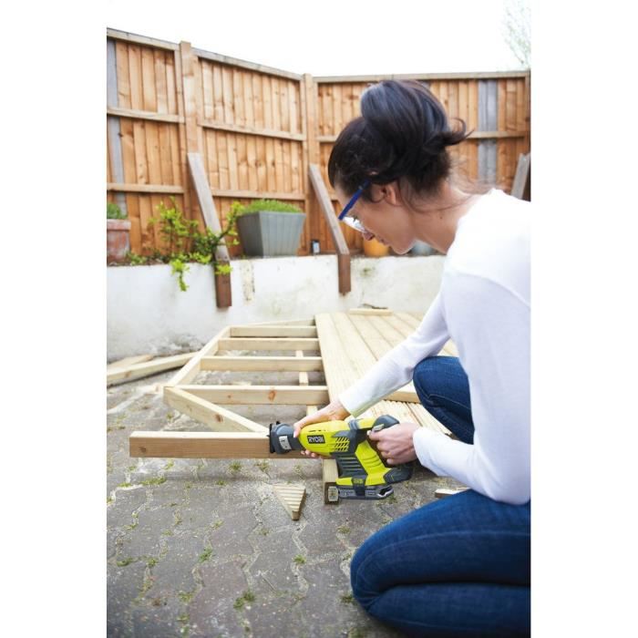 Ryobi Scie Sabre 18v One Coupe Bois Metal Sans Batterie Ni Chargeur Rrs1801m