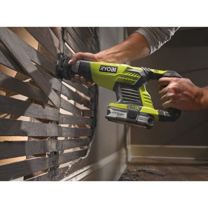 Ryobi Scie Sabre 18v One Coupe Bois Metal Sans Batterie Ni Chargeur Rrs1801m