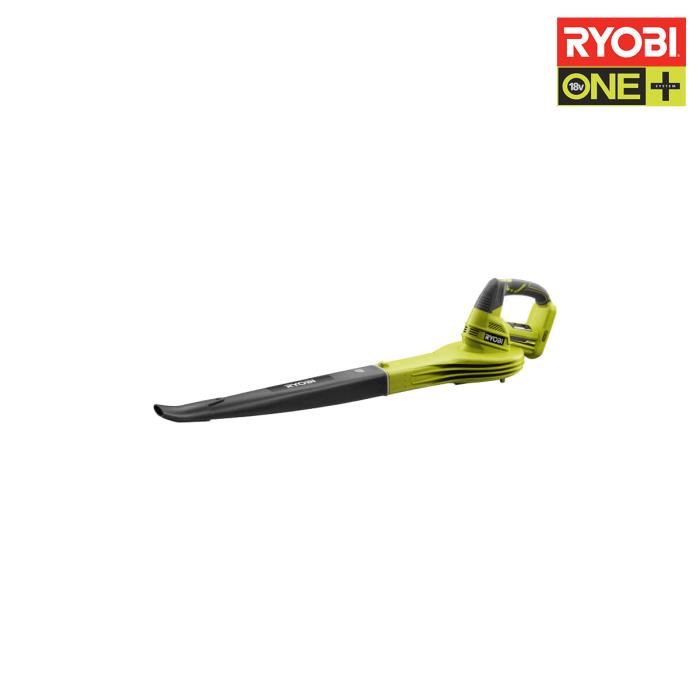 Ryobi Souffleur 18v One Vitesse Max Soufflerie 245 Kmh Debit Air Max 26 M³min Sans Batterie Ni Chargeur Obl1820s