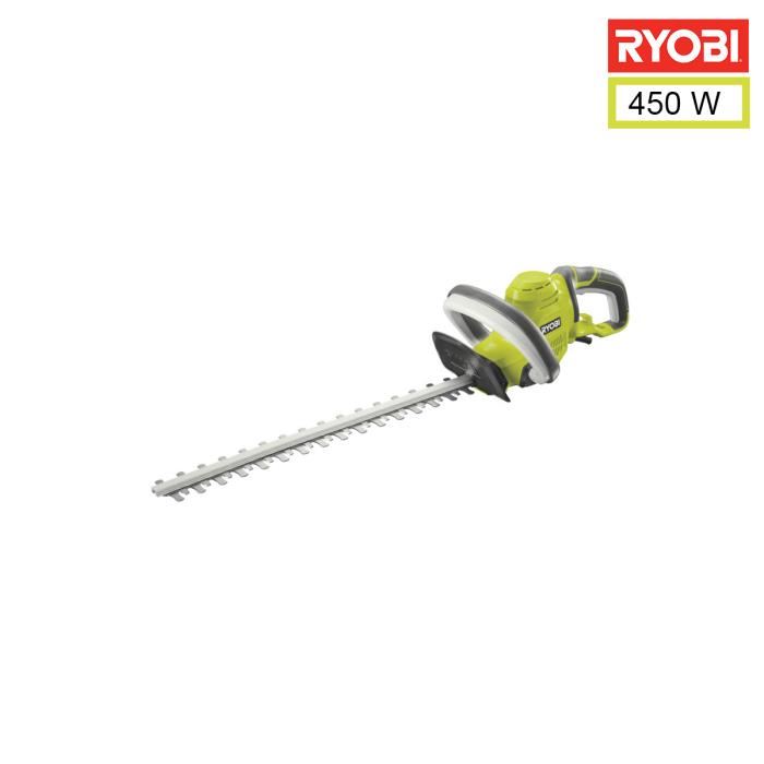 Ryobi Taille Haies 450 W Lames 50 Cm Ecartement 20 Mm Rht4550