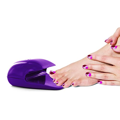 Seche Vernis - Cosmetic Club - 2 En 1 - Violet - Pour Mains Et Pieds - Ideal Nail Art