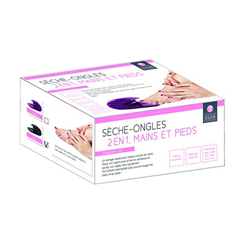 Seche Vernis - Cosmetic Club - 2 En 1 - Violet - Pour Mains Et Pieds - Ideal Nail Art
