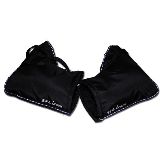 S LINE Manchons Hiver Scooter Noir