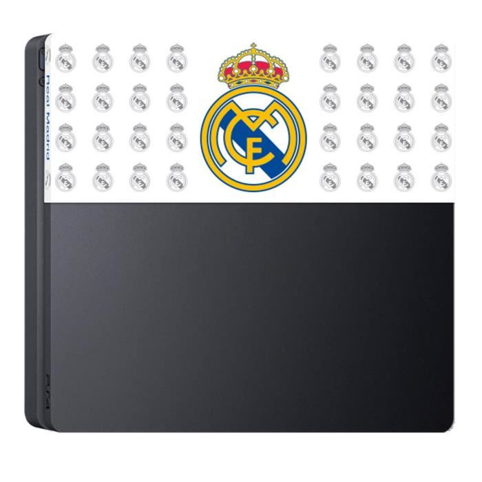 Real Madrid Facade Coque De Personnalisation Pour Ps4 Slim Faceplate De Customisation Pour Playstation 4 Slim