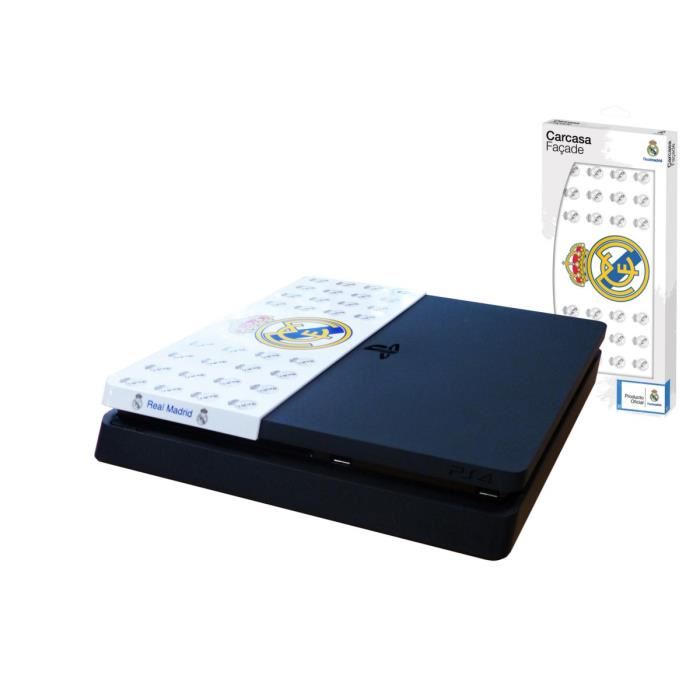 Facade de personnalisation Real Madrid pour Playstation 4 Slim
