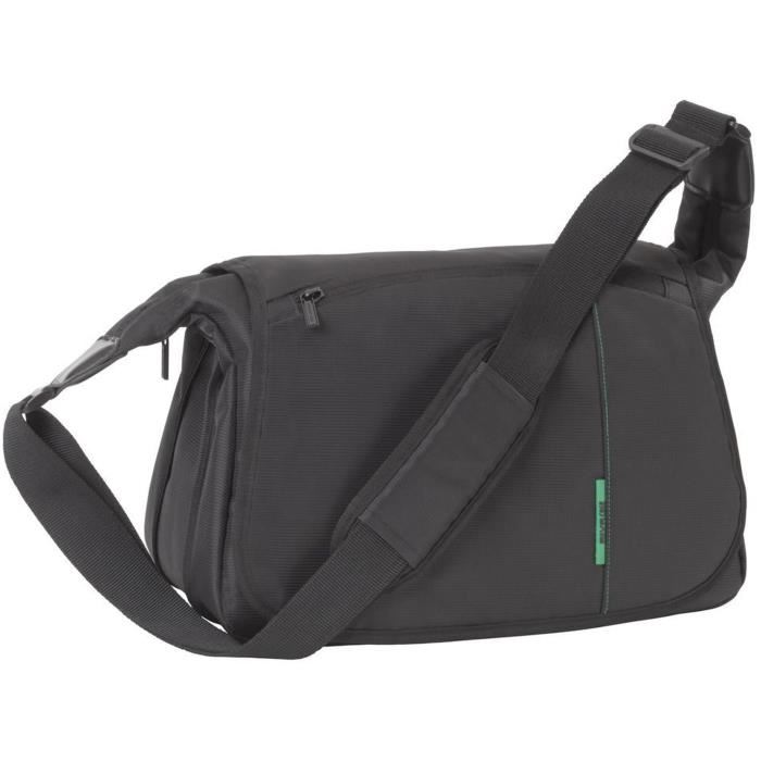 Sac D'epaule Rivacase Pour Appareil Photo Reflex (canon, Nikon, Sony Pentax)   + 2 Objectifs ? Noir