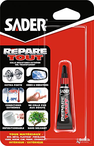 Sader Tube Colle Multi Usage Repare Tout Gel 5g