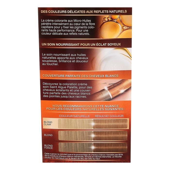 Schwarzkopf Palette - Coloration Permanente Cheveux - Blond Clair Sable 386