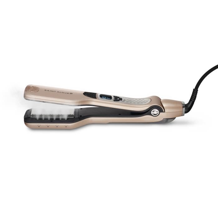 Lisseur Vapeur - Saint Algue - Demeliss Titanium - Lissage Haute Performance Hydratation Intense - Pour Tous Types De Cheveux
