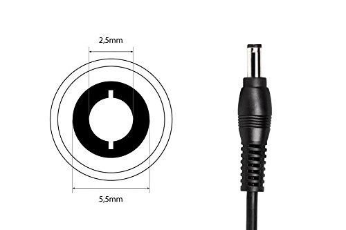 Salcar 12V 6A 5A Alimentation adaptateur 5,5 x 2,5mm(2.1mm) transformateur pour 