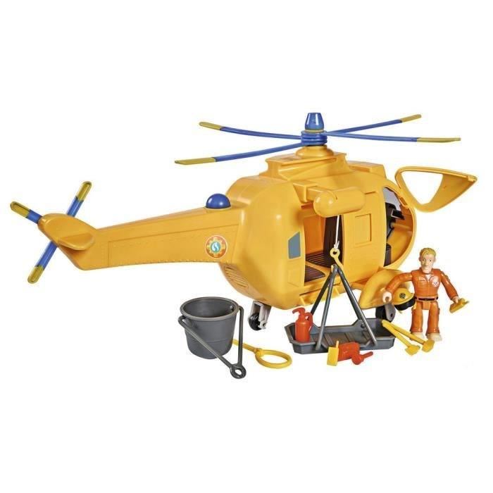 Sam Le Pompier Smoby Helicoptere Wallaby 2 + Sam