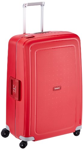 Valise Rigide - Samsonite - Scure Spinner L - 75 Cm - 102 L - Rouge Pourpre