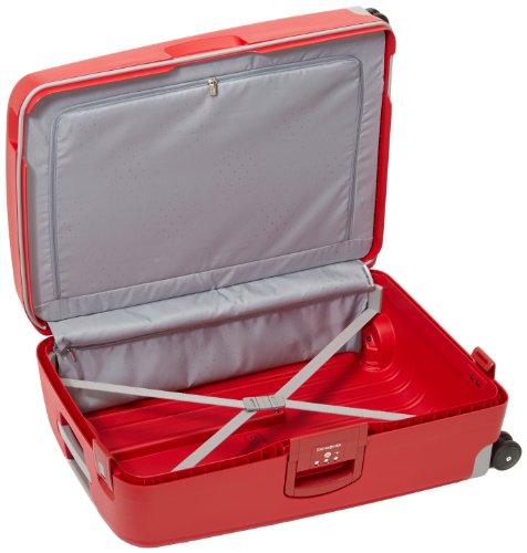 Valise Rigide - Samsonite - Scure Spinner L - 75 Cm - 102 L - Rouge Pourpre
