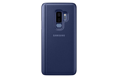 Samsung Clear View Cover Stand S9+ Bleu