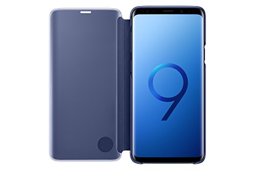 Samsung Clear View Cover Stand S9+ Bleu