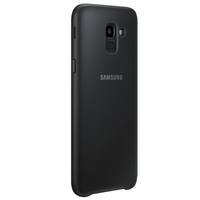 Samsung Coque Double Protection J6 Noir