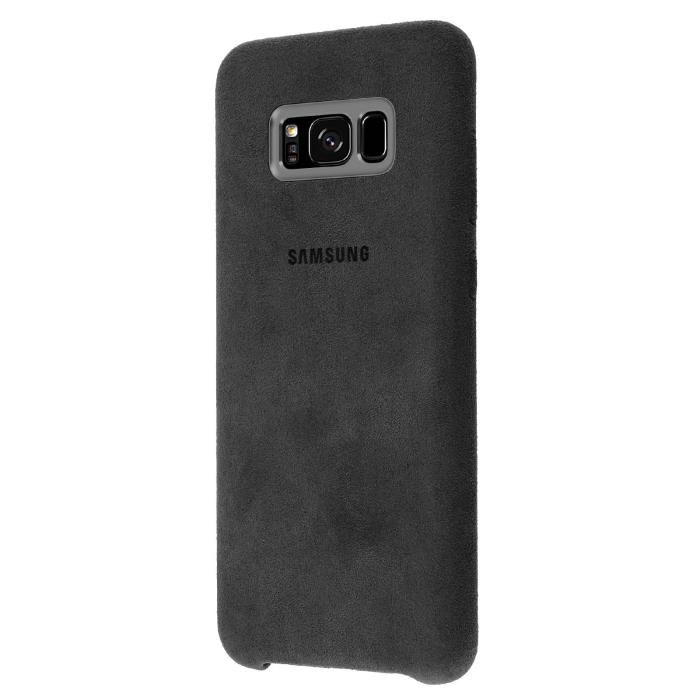 Samsung Coque En Alcantara S8 Gris
