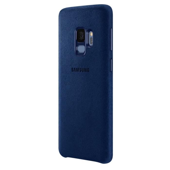 Samsung Coque En Alcantara S9 - Bleu