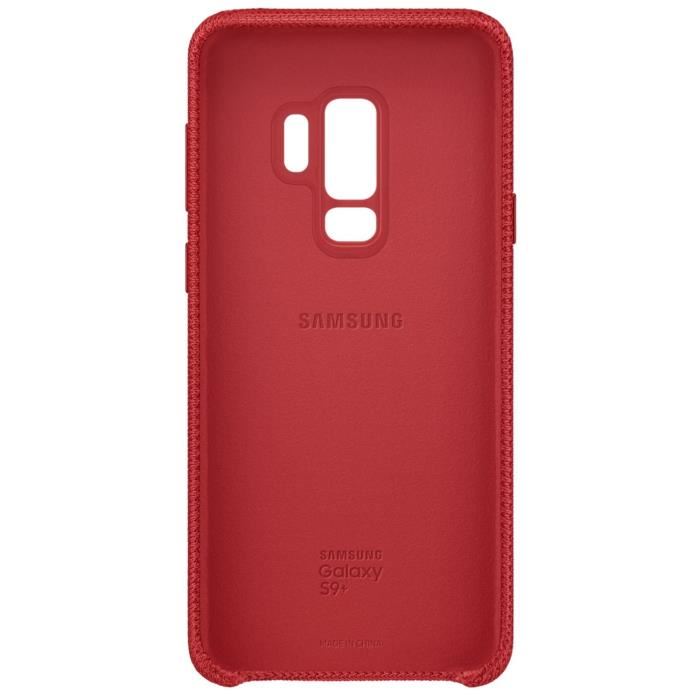 Samsung Coque Hyperknit S9+ Rouge