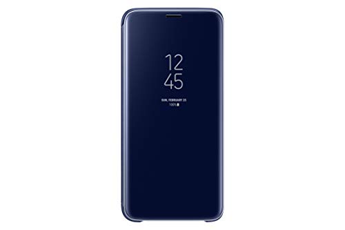 Samsung Clear View Cover Bleu pour Galaxy S9
