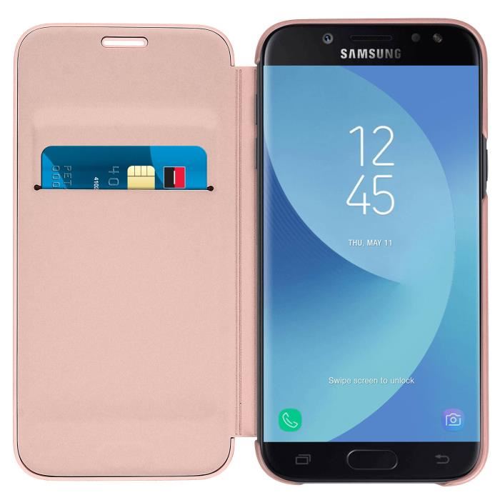 Samsung Etui Flip Wallet J5 2017 - Rose