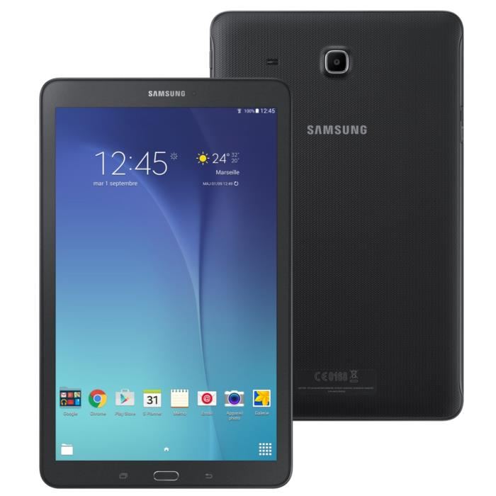 Tablette Tactile - Samsung Galaxy Tab E 8 - 9,6 - Ram 1,5go - Android 4.4 - Stockage 8go - Wifi - Noir