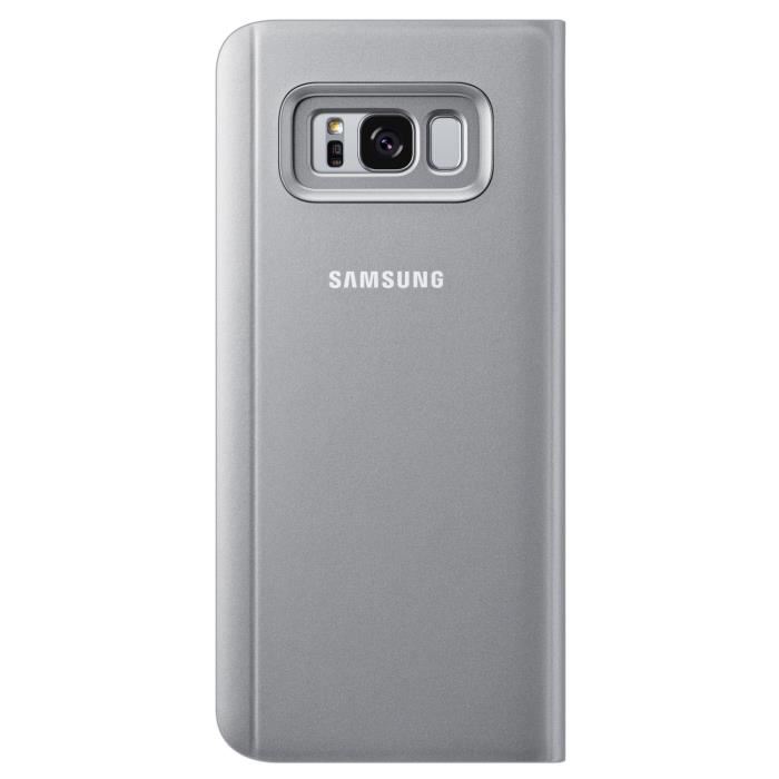 Samsung Led View Cover S8 - Argent