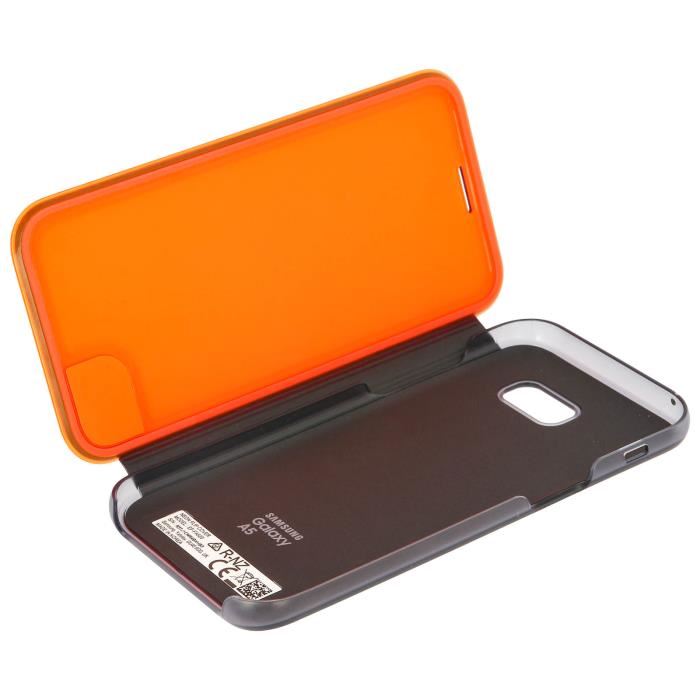 Samsung Neon Flip Cover A3 2017 - Noir