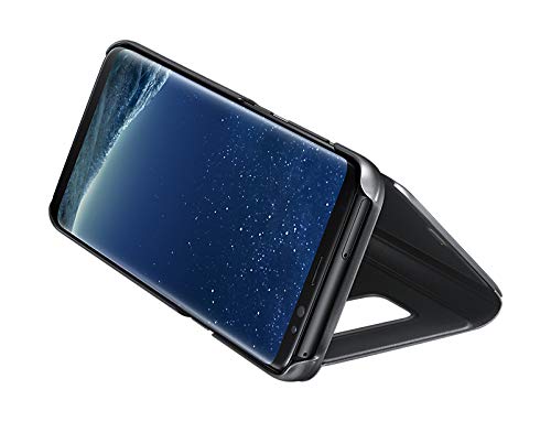 Samsung Clear View Cover Stand S8 - Noir