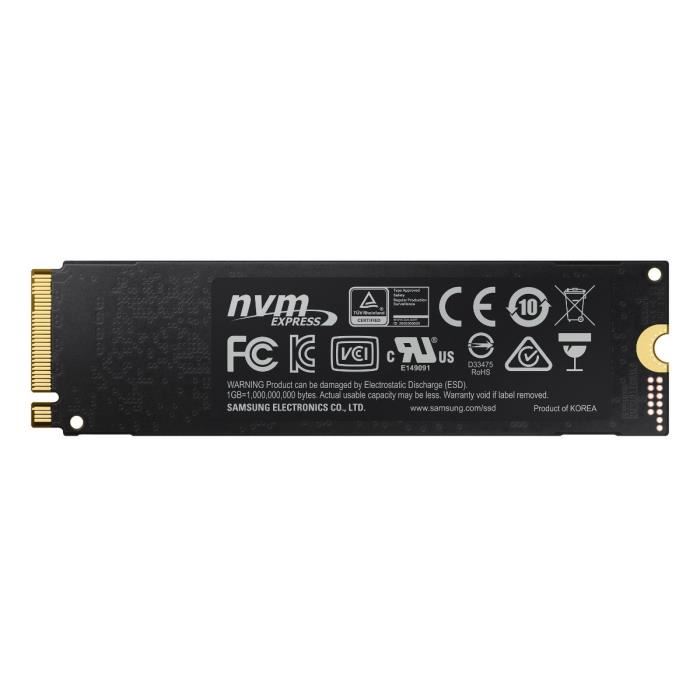 Samsung Ssd Nvme 970 Evo 500gb