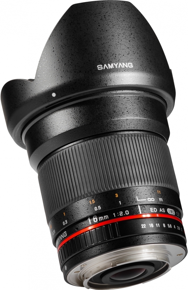 Samyang 16 Mm / F 2.0 Ed As Umc Cs Objec...