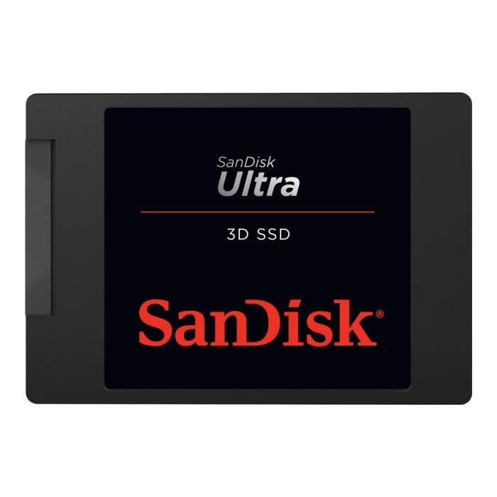 Sandisk - Disque Ssd Interne - Ultra 3d - 250go - 2,5 (sdssdh3-250g-g25)