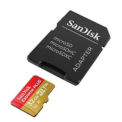 Carte Memoire Flash - Sandisk - 32gb - Extreme Plus Microsdhc - A1 C10 V30 Uhs-i U3