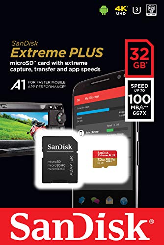 Sandisk Extreme Plus 32 Gb Microsdhc Mem...