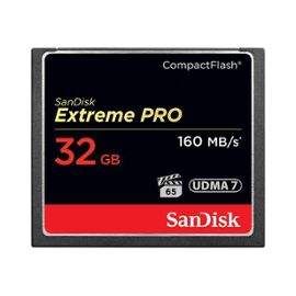 SANDISK Carte Compact Flash Extreme Pro 32GB 160 MBs