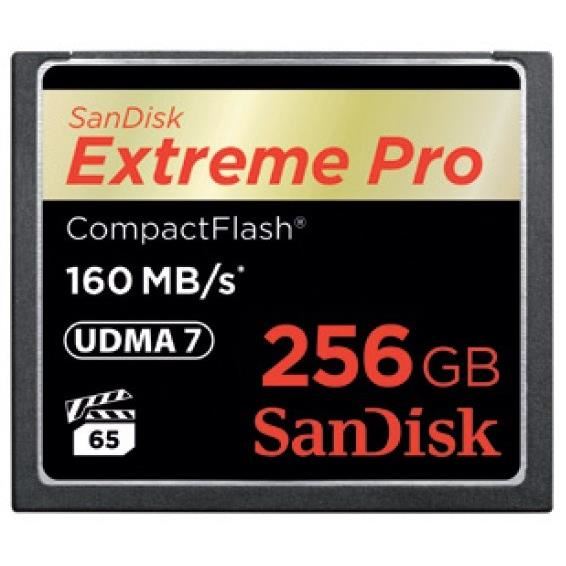 Sandisk Extreme Pro 256 Gb 160 Mb/s Comp...
