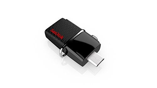 Cle USB 3.0 a Double Connectique Sandisk Ultra 128 Go avec une Vitesse de Lec...