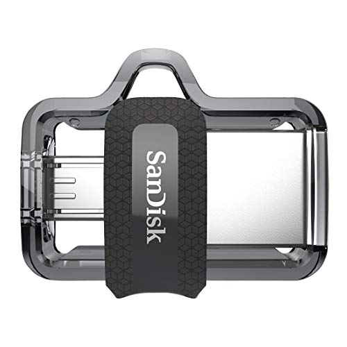 SanDisk Ultra Dual - Cle USB - 128 Go - USB 3.0 / micro USB
