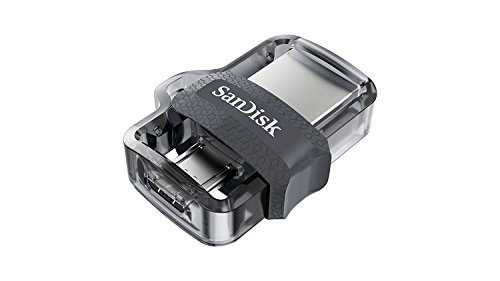 Cle Usb Sandisk Ultra Dual Drive M30 256gb Double Connectique Gris