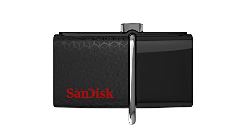 Sandisk Ultra Dual - Cle Usb - 256 Go - Usb 3.0 - Micro Usb - Noir