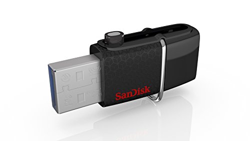 Sandisk Ultra Dual - Cle Usb - 256 Go - Usb 3.0 - Micro Usb - Noir