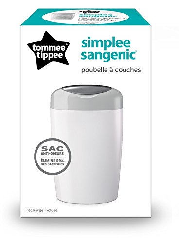 Tommee Tippee - Sangenic® Simplee - Bac À Couches - Gris