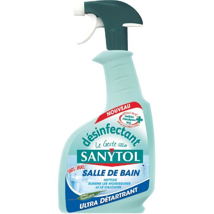 Sanytol Desinfectant Detartrant Salle De Bain 500 Ml