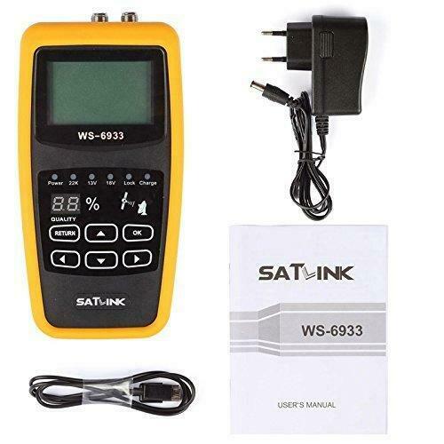 Satlink 6933 Pointeur Satellite Pour Tra...