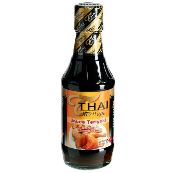 Thai Heritage Sauce Teriyaki 210 G - Lot...