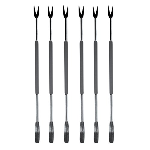 Ustensiles A Crustaces - Cook Concept - 10 Pieces - Inox - Gris