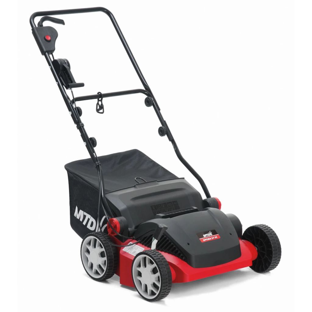 Mtd Optima Scarificateur Electrique Demousseur 1600w Pour Surfaces Jusqu'a 800m²